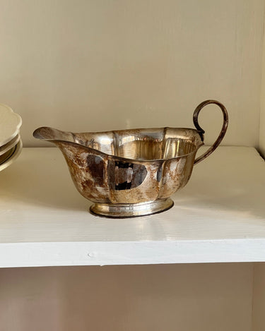 Silver plated sauce boat - NEROLI