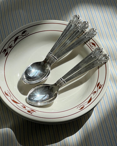 Silver plated spoons (11 pcs) - NEROLI