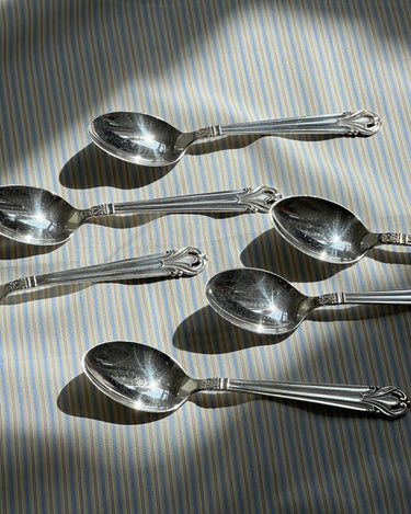 Silver plated spoons (11 pcs) - NEROLI