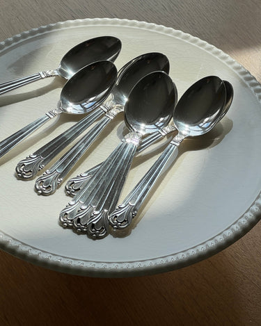 Silver plated spoons (11 pcs) - NEROLI