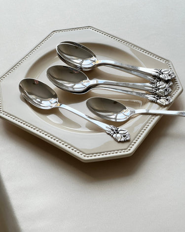 Silver plated spoons (12 pcs) - NEROLI