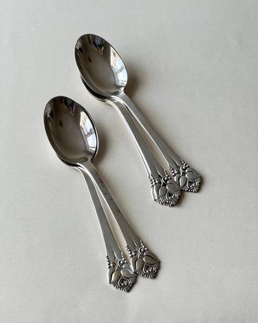 Silver plated spoons (12 pcs) - NEROLI