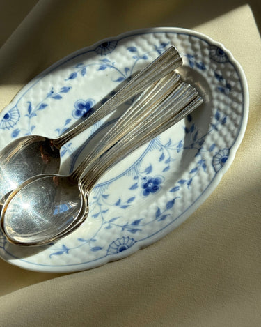 Silver plated spoons (12 pcs) - NEROLI