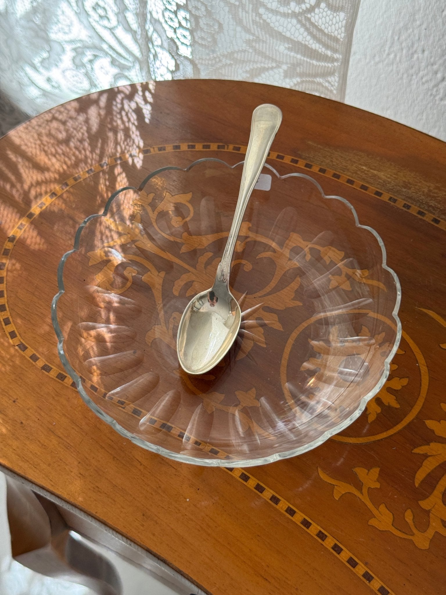 Silver plated tea spoons (6 pcs) - NEROLI