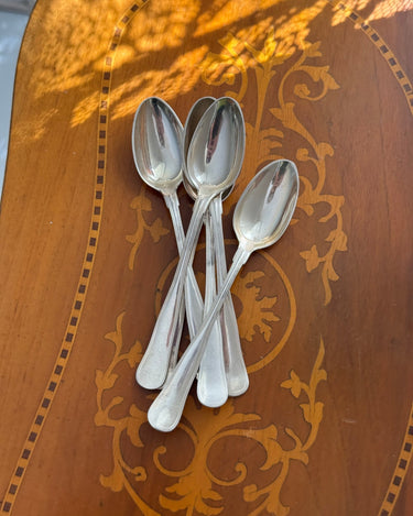 Silver plated tea spoons (6 pcs) - NEROLI