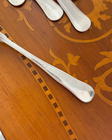 Silver plated tea spoons (6 pcs) - NEROLI