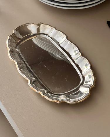 Silver plated tray - NEROLI