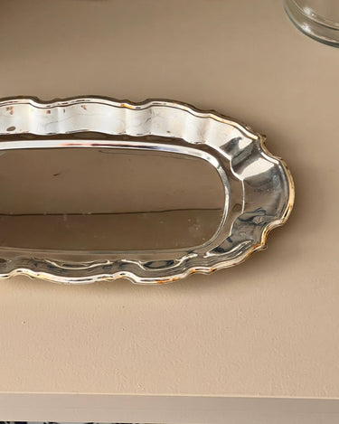 Silver plated tray - NEROLI