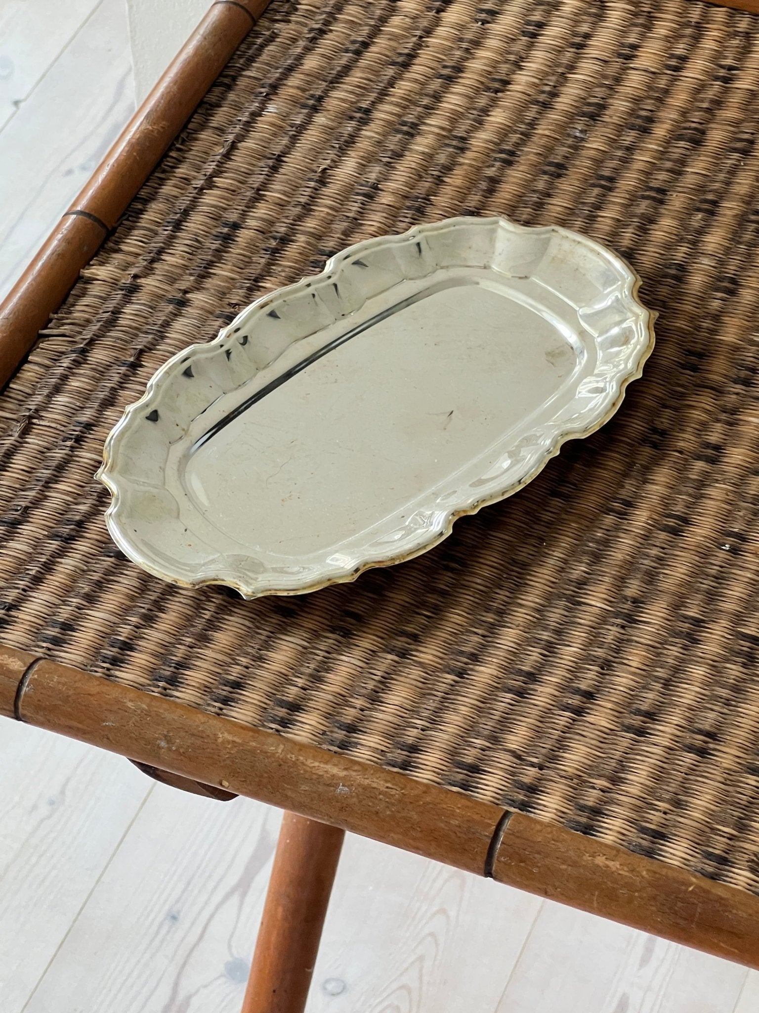 Silver plated tray - NEROLI