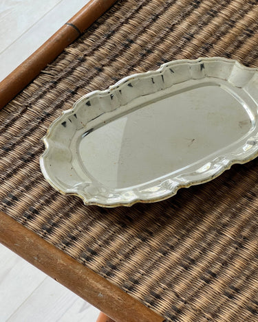 Silver plated tray - NEROLI