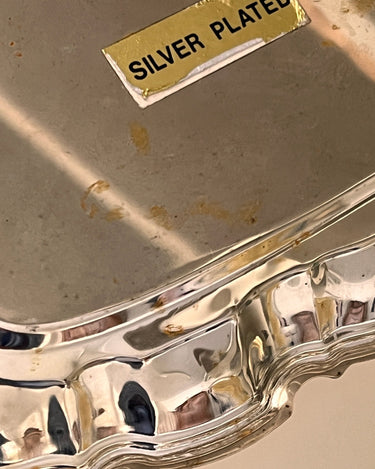 Silver plated tray - NEROLI