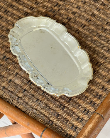 Silver plated tray - NEROLI