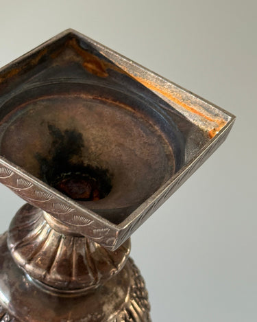 Silver plated vase - NEROLI