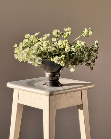Silver plated vase - NEROLI
