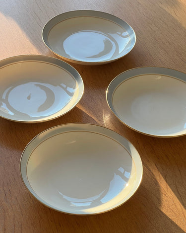 Sky blue breakfast bowls (4 pcs) - NEROLI