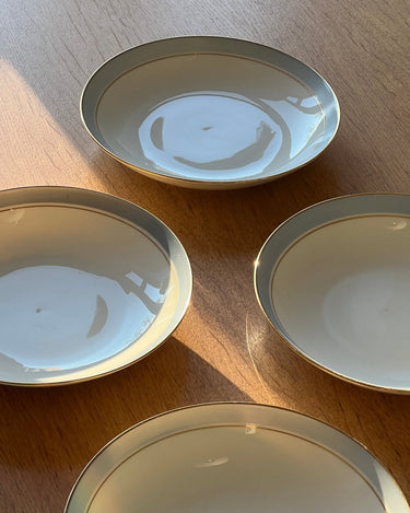 Sky blue breakfast bowls (4 pcs) - NEROLI