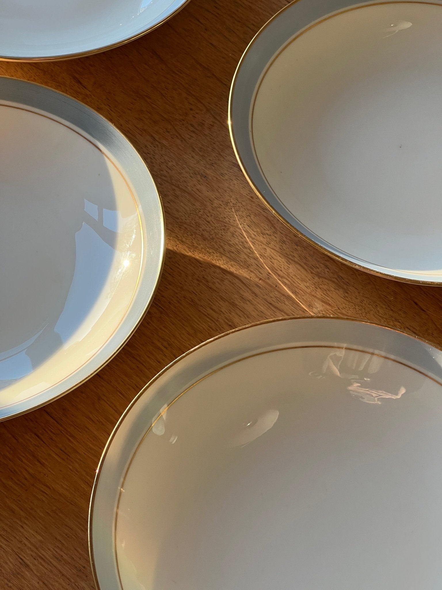 Sky blue breakfast bowls (4 pcs) - NEROLI