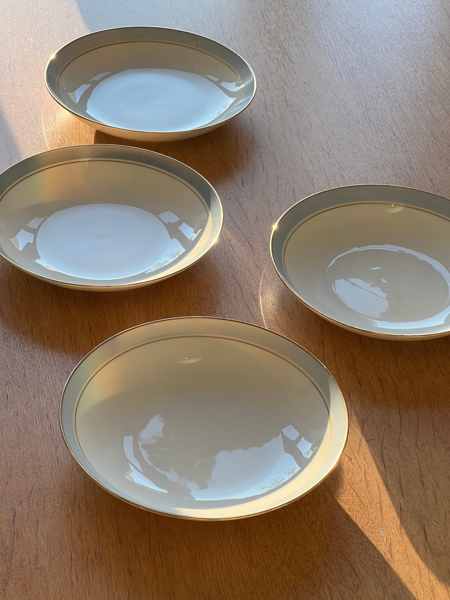 Sky blue breakfast bowls (4 pcs) - NEROLI