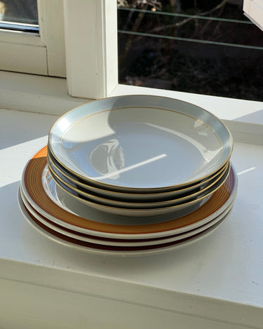 Sky blue breakfast bowls (4 pcs) - NEROLI