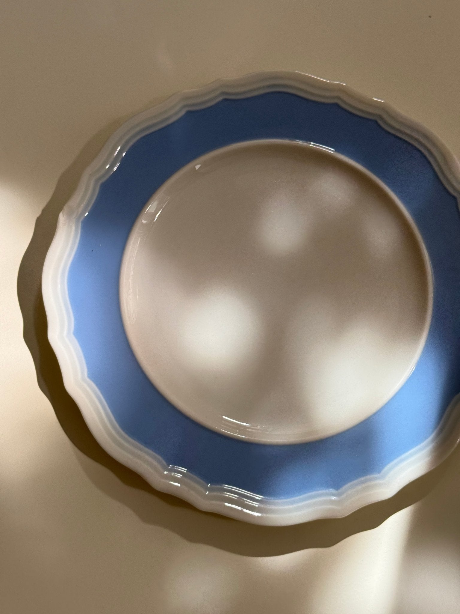 Sky blue platter - NEROLI