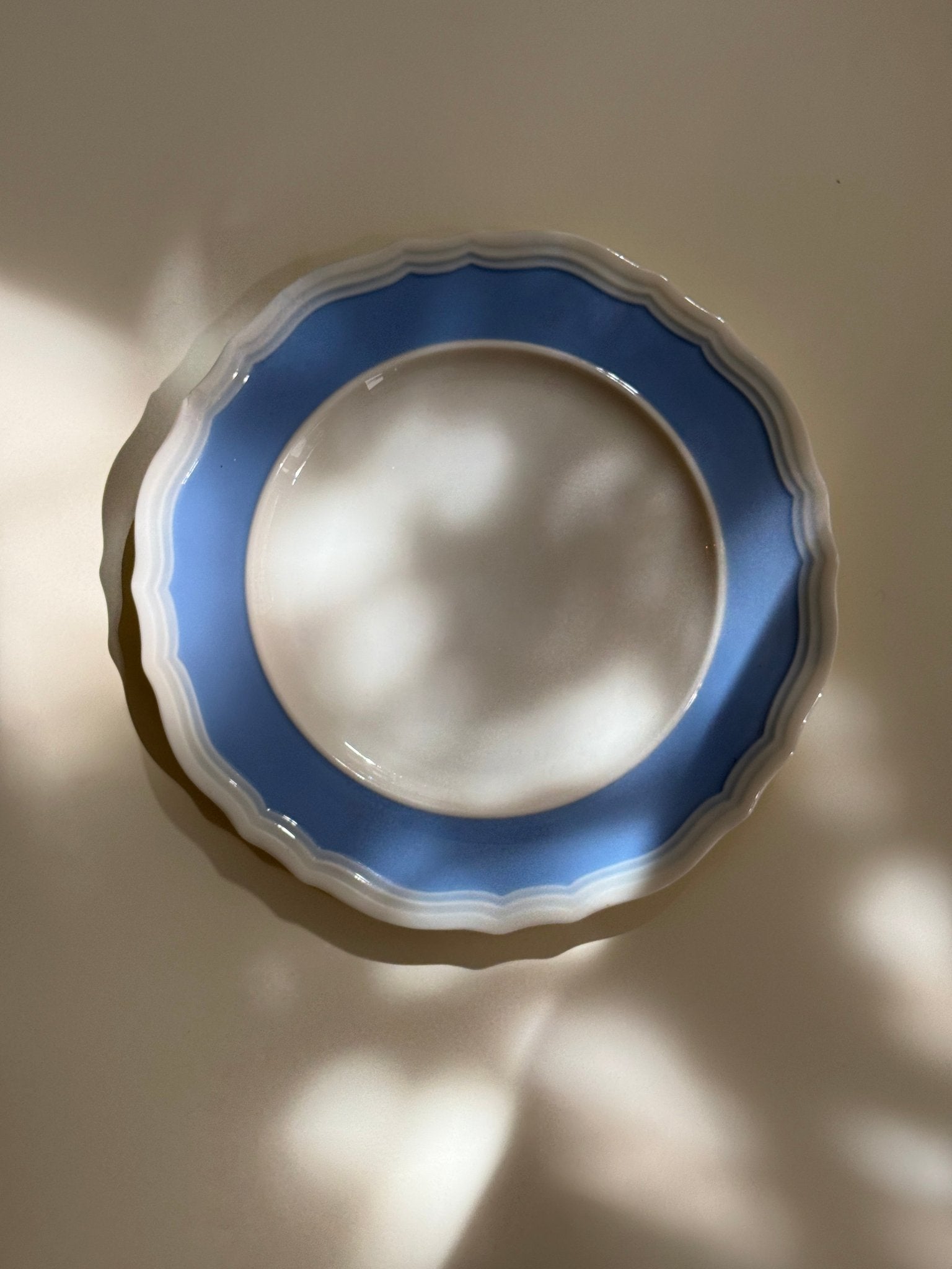Sky blue platter - NEROLI