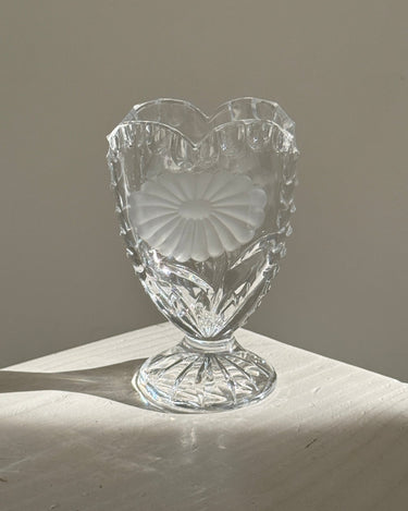 Small crystal vase - NEROLI