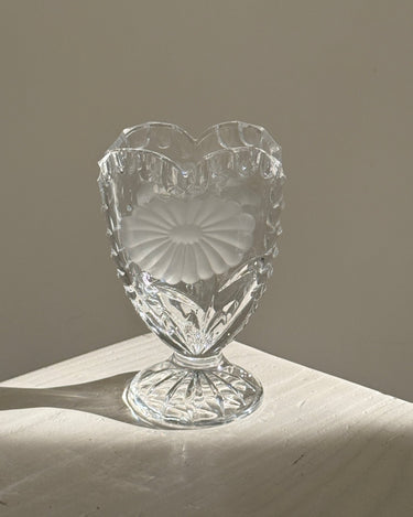 Small crystal vase - NEROLI