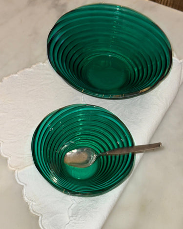 Small glass bowl - NEROLI