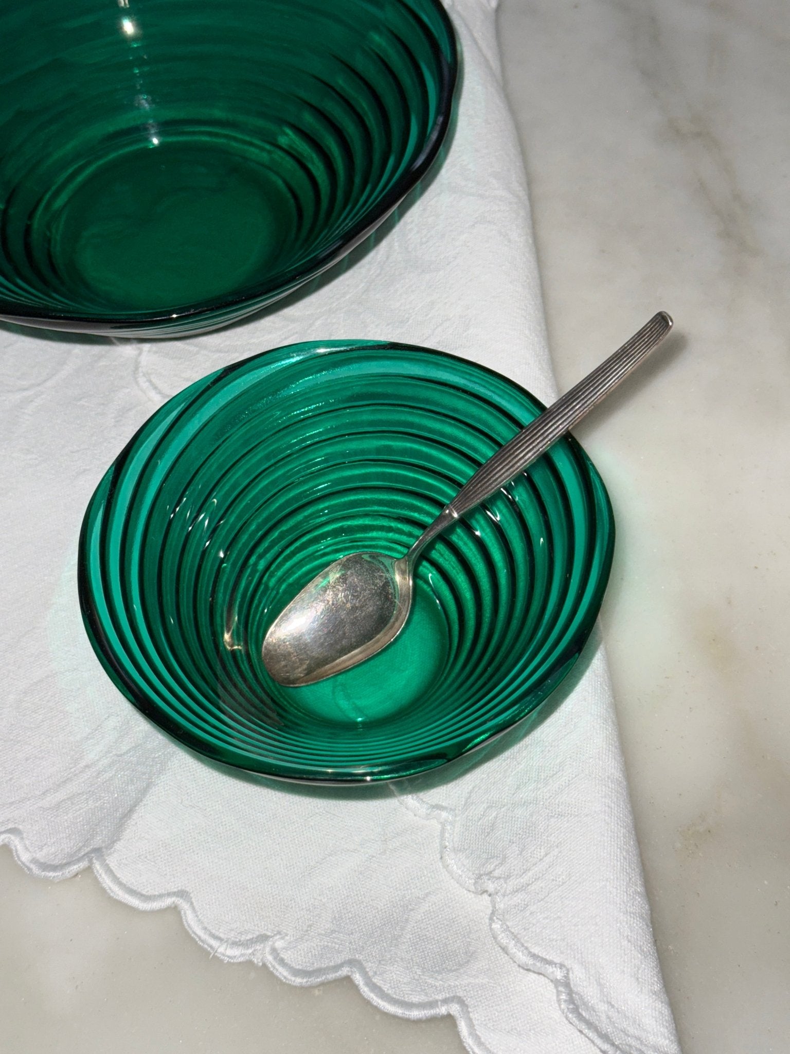 Small glass bowl - NEROLI