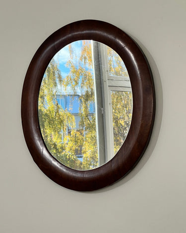 Small oval mirror - NEROLI