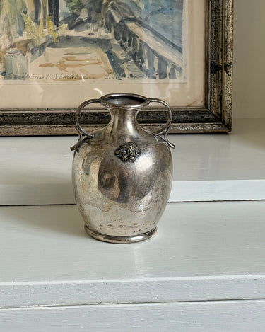 Small silver plated vase - NEROLI