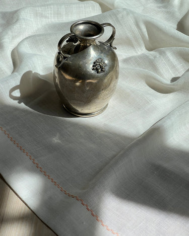 Small silver plated vase - NEROLI