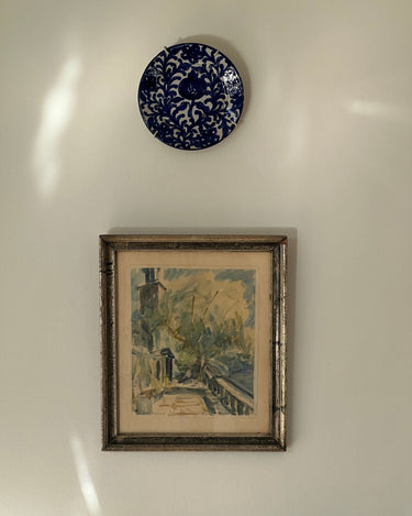 Spanish wall plate - NEROLI