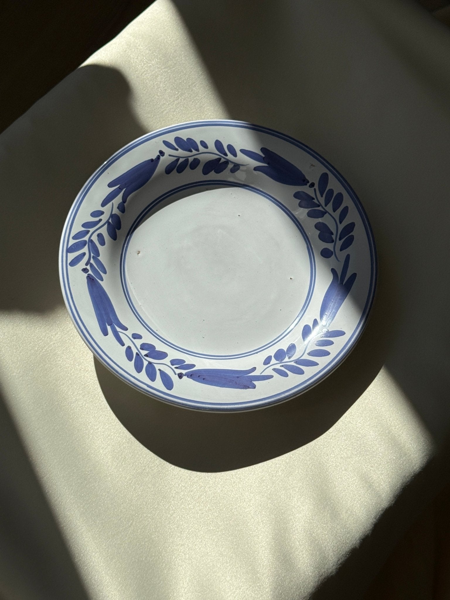 Spanish wall plate - NEROLI