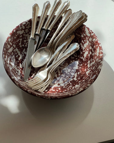 Speckled ceramic bowl - NEROLI