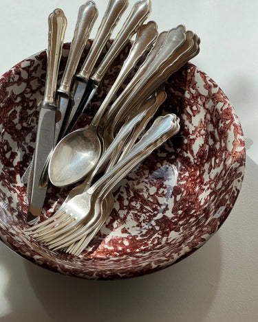 Speckled ceramic bowl - NEROLI