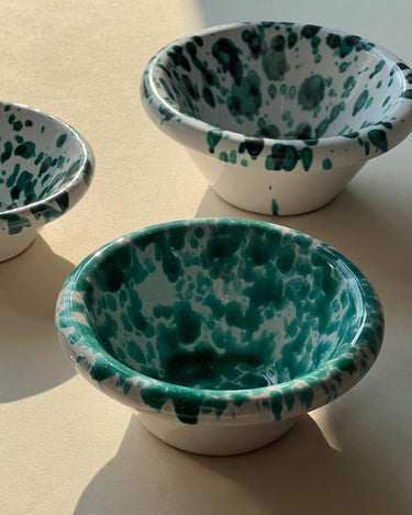 Speckled ceramic bowls - NEROLI