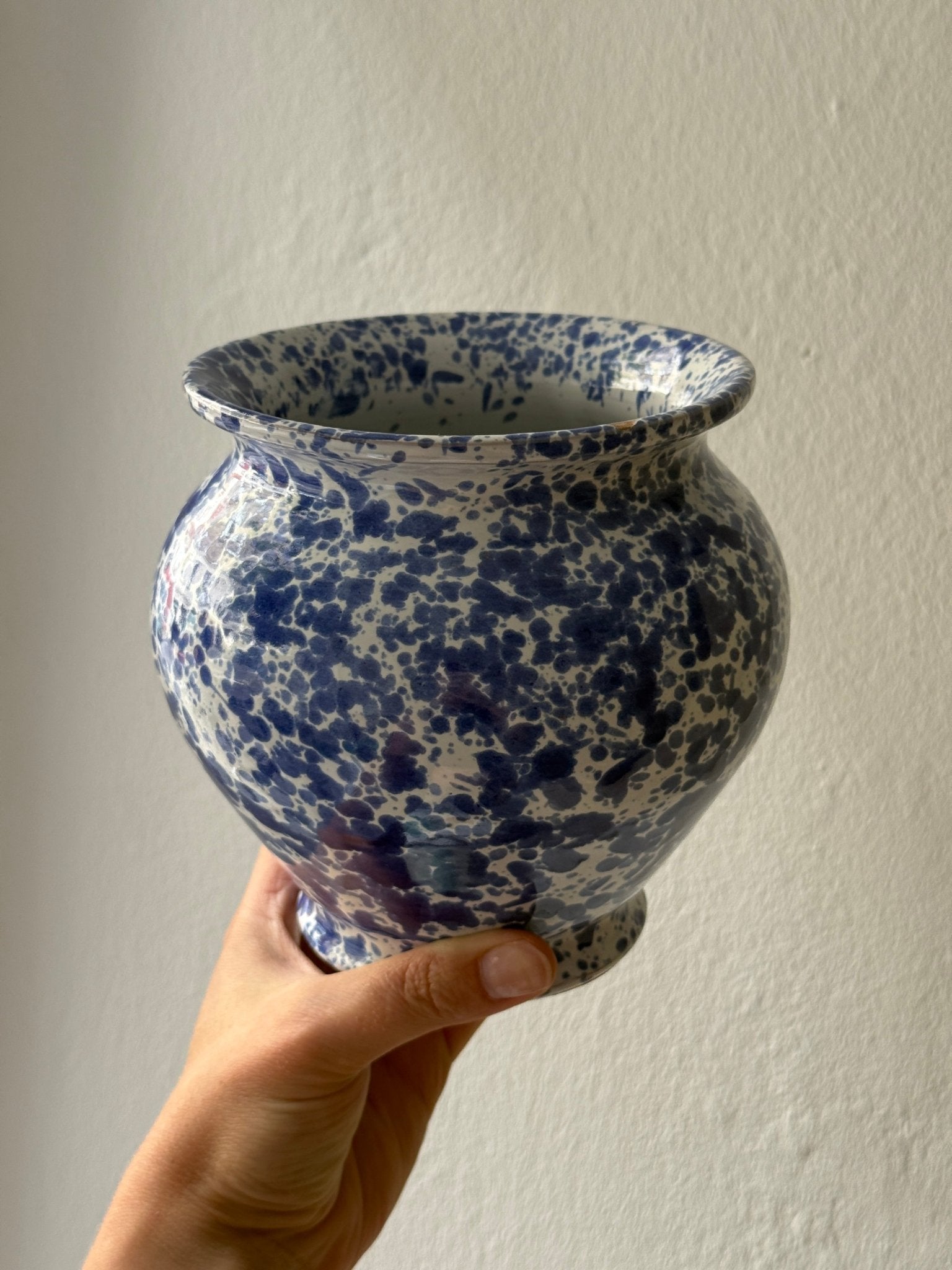 Speckled jar - NEROLI