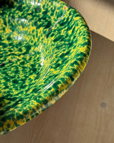 Speckled platter - NEROLI