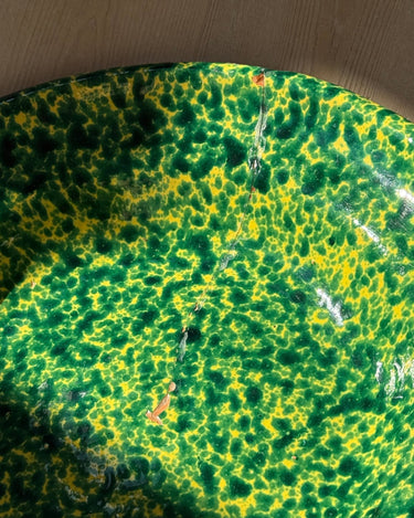 Speckled platter - NEROLI