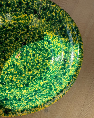 Speckled platter - NEROLI