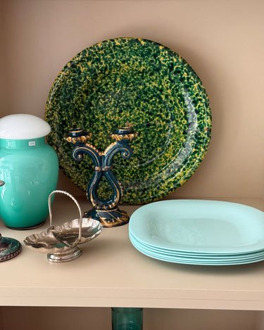 Speckled platter - NEROLI