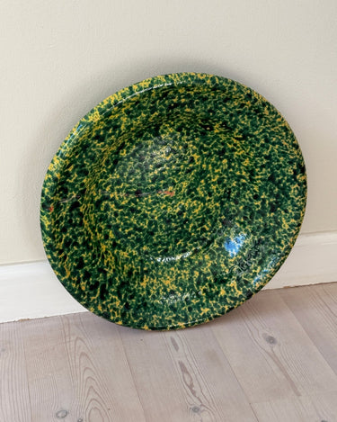 Speckled platter - NEROLI