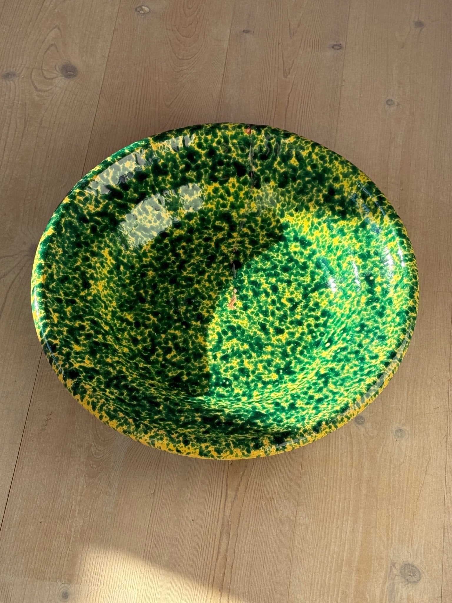 Speckled platter - NEROLI