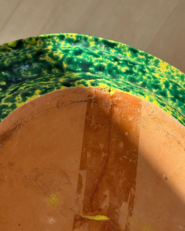 Speckled platter - NEROLI