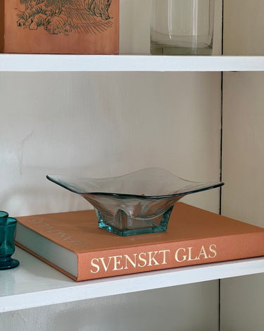 Squared glass bowl - NEROLI