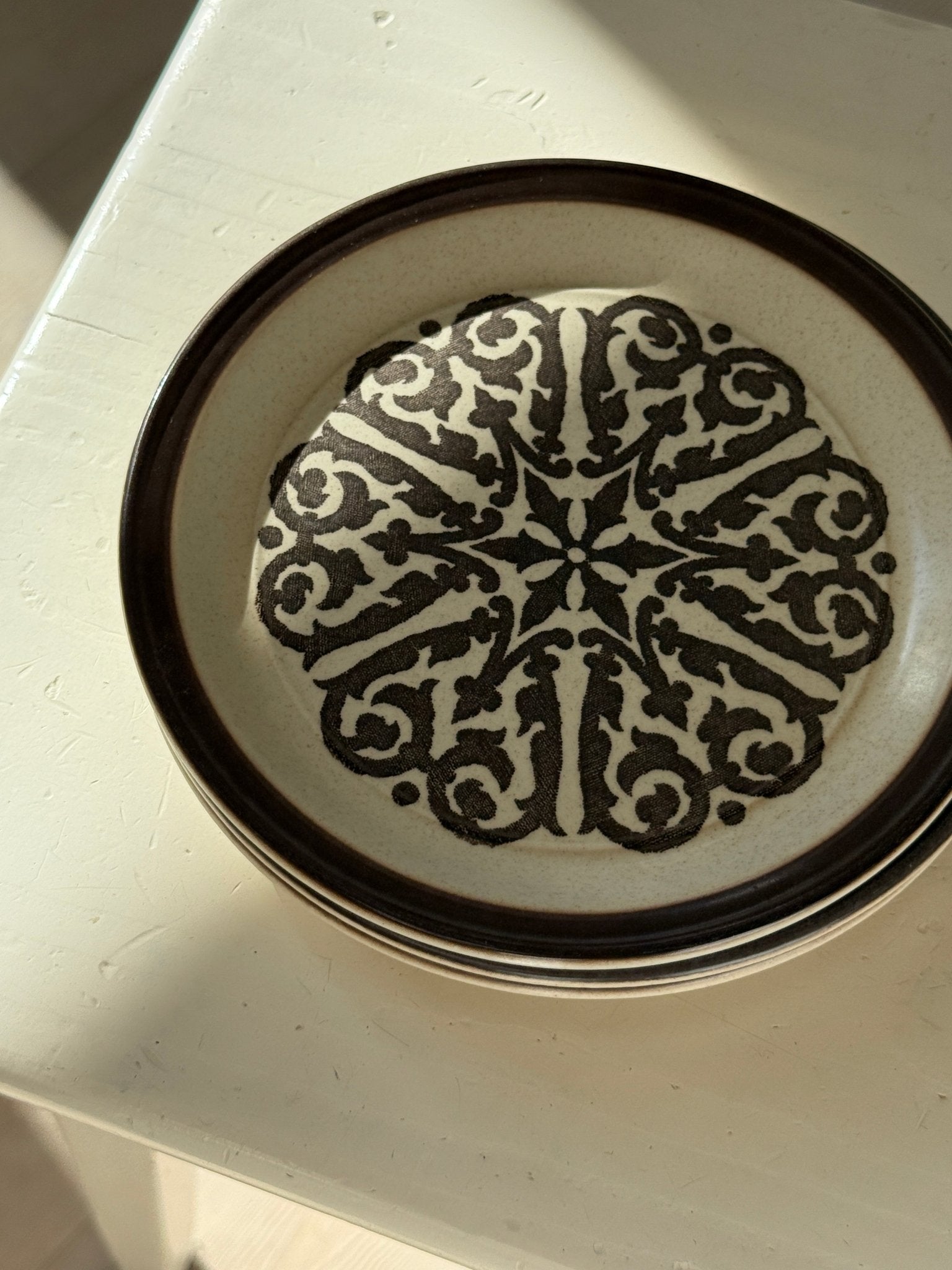 Staffordshire side plates (3 pcs) - NEROLI