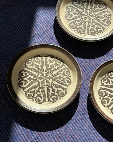 Staffordshire side plates (3 pcs) - NEROLI