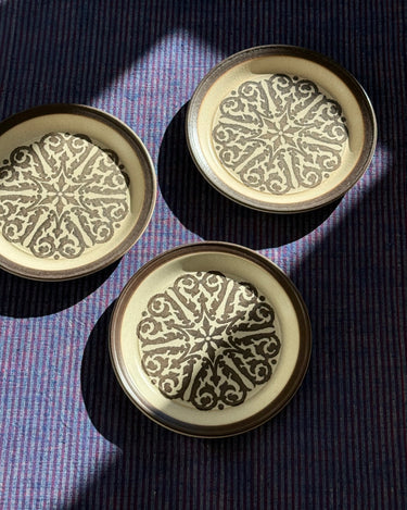 Staffordshire side plates (3 pcs) - NEROLI