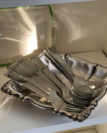 Stainless steel spoons (6 pcs) - NEROLI